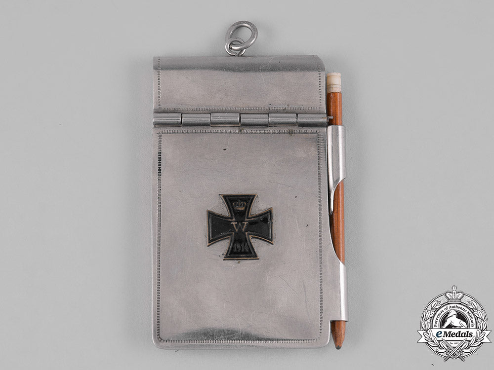 germany,_imperial._a_metal-_cased_notepad_and_pencil_m19_7699