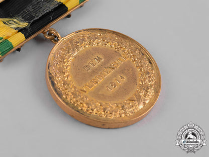 saxe-_weimar,_grand_duchy._a_general_honour_decoration,_gold_grade_with_swords_clasp_m19_7806