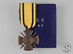 Württemberg, Kingdom. A Wilhelms Cross, With Case, By K. Münzamt