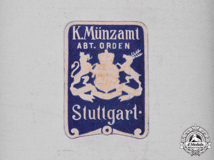 württemberg,_kingdom._a_wilhelms_cross,_with_case,_by_k._münzamt_m19_7821