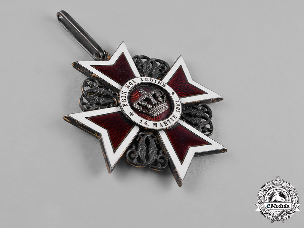 romania,_kingdom._an_order_of_the_crown,_commander,_civil_division,_by_rozet&_fischmeister,_c.1910_m19_8121