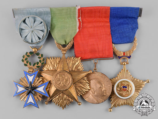 france,_republic._a_french,_italian,_nicaraguan,_and_chilean_medal_bar_m19_8125_1