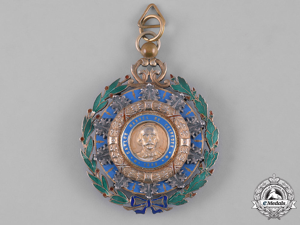 cuba,_republic._an_order_of_carlos_manuel_cespedes,_i_class_grand_cross,_c.1935_m19_8157