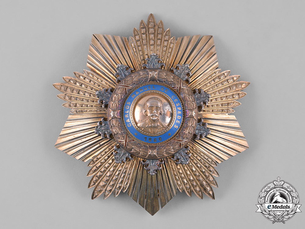 cuba,_republic._an_order_of_carlos_manuel_cespedes,_i_class_grand_cross,_c.1935_m19_8161