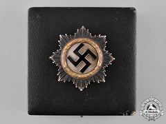 Germany, Wehrmacht. A Cased German Cross In Gold By Otto Klein & Co., With Personal Effects, To Erich Jeckstat