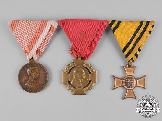 austria,_empire._three_medals&_awards_m19_8353