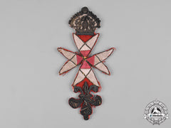 United Kingdom. A Knights Templar Freemasonry Badge, C.1780