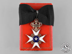 Sweden, Kingdom. An Order Of The North Star, Commander's Badge, By C.f.carlman