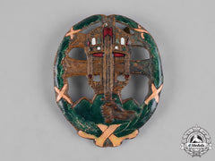 Hungary, Kingdom. An Army Officer's Badge For Combat Service