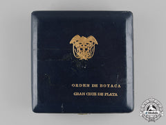 Colombia, Republic. An Order Of Boyacá, I Class Grand Cross Star Case