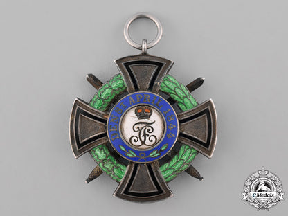 hohenzollern,_state._a_house_order_of_hohenzollern,_iii_class_with_swords,_c.1870_m19_8642
