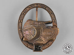 Germany, Federal Republic. A Special Grade Tank Badge For 25 Engagements, 1957 Version