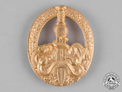 Germany, Federal Republic. A Bandit Warfare Badge, Gold Grade, 1957 Version