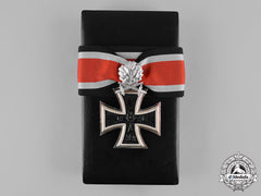 Germany, Federal Republic. A Case Knight’s Cross Of The Iron Cross, With Oak Leaves And Swords, 1957 Version