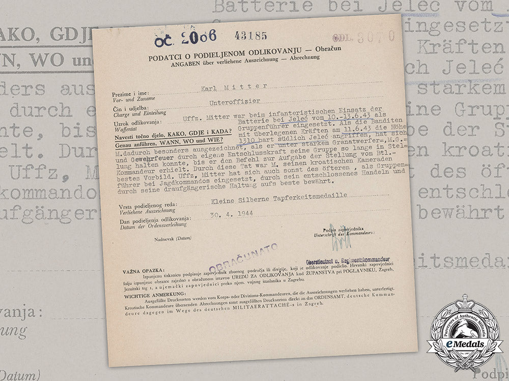 croatia,_independent_state._a_silver_bravery_medal_award_document_to_nco_karl_mitter_m19_8907