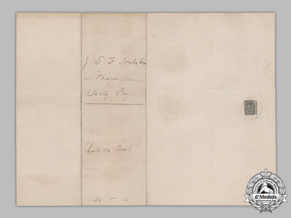 united_kingdom._a_commission_document_to_major_john(_jack)_fowke,54_th(_west_norfolk)_regiment_of_foot,1866_m19_8916