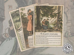 Germany, Third Reich. A Lot Of German Folk Song Postcards, By Grieshaber & Säuberlich