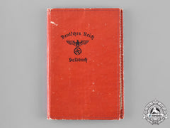Germany, Heer. A Soldbuch To Leutnant Walter Reinhard, 110Th Infantry Regiment