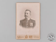 Russia, Imperial. A Studio Photo Of Russian Army Officer