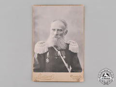 Russia, Imperial. A Studio Photo Of An Imperial Russian Army Officer