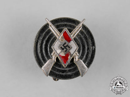 germany,_hj._a_marksmanship_badge,_by_wilhelm_deumer_m19_9362