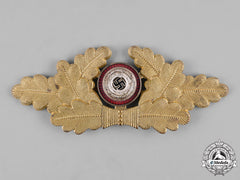Germany, Nsdap. A Political Visor Cap Wreath Insignia, By Dr. Franke & Co. K.g.