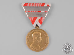 Austria, Imperial. A Bravery Medal, Gold Grade, By Heinrich Kautsch, C.1917