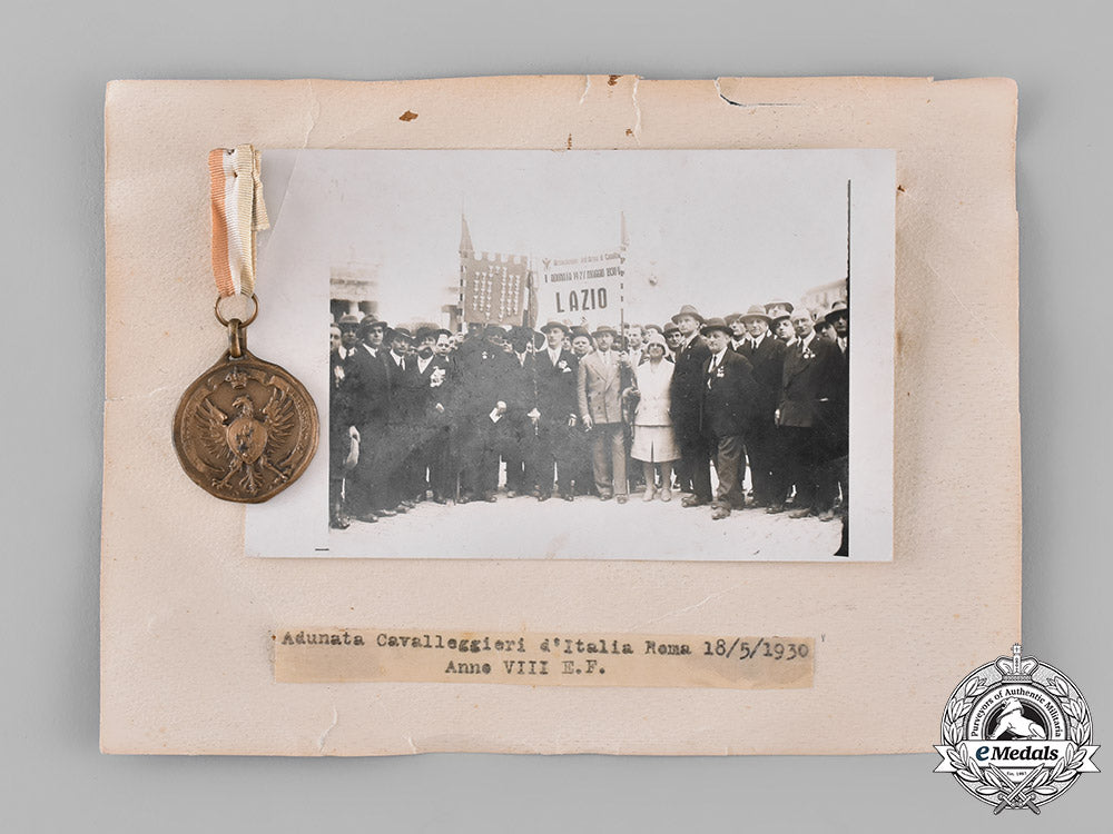italy,_fascist_state._a_lot_of_italian_cavalry_documents,_medals,_and_insignia_m19_9737