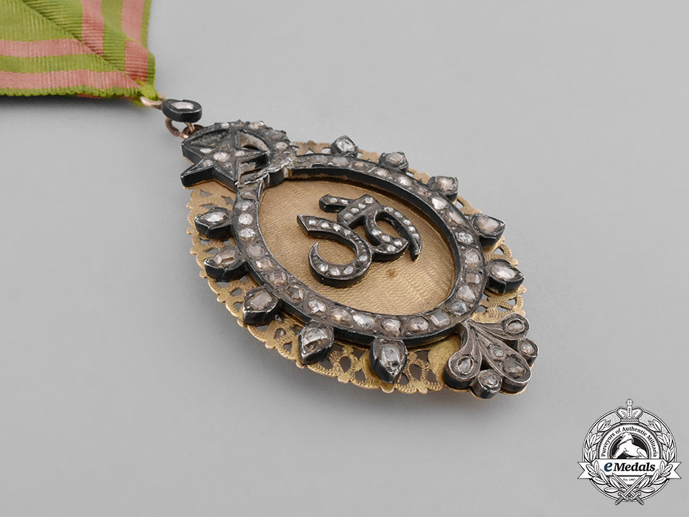 tunisia,_ahmad_i_ibn_mustafa._an_order_of_glory,_commander_in_gold&_diamonds,_c.1850_m19_9846_1_2