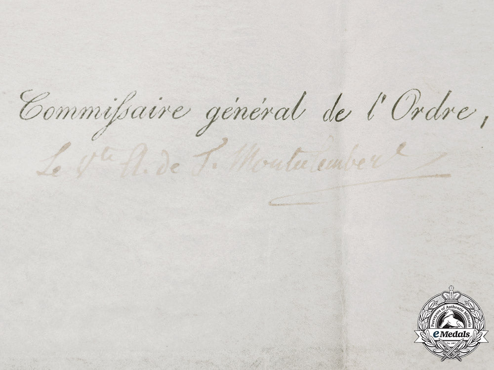 germany,_hohenlohe._an_award_document_for_the_house_order_of_the_phoenix,1816_m19_9895