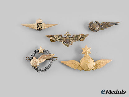 belgium,_ethiopia,_france,_portugal,_united_states._lot_of_five_pilot_badges_m20_00009