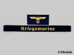 Germany, Kriegsmarine. A Lot Of Kriegsmarine Cloth Insignia