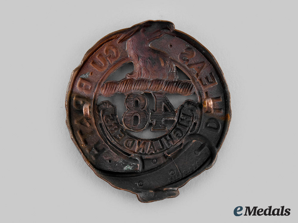 canada,_cef._a48_th_highlanders_of_canada_glengarry_badge,_by_ellis_bros._m20_00080