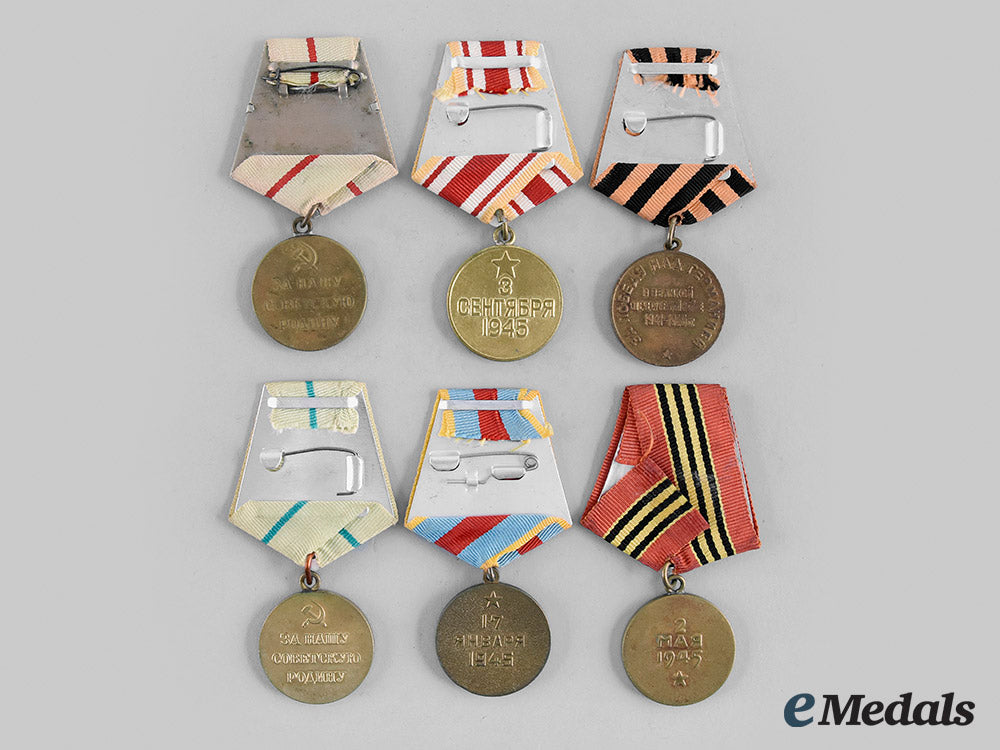 russia,_soviet_union._a_lot_of_six_second_war_veteran's_medals_m20_00140