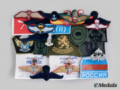 International. A Lot Of Twenty-Four Paratrooper Badges