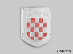 Croatia, Independent State. An Italian-Croatian Legion Badge, C.1940