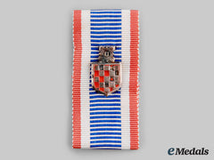 Croatia, Independent State. A Commemorative War Badge