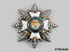 Honduras, Republic. An Order Of Santa Rosa And Of Civilization, Grand Officer's Star, By Halley, C. 1890