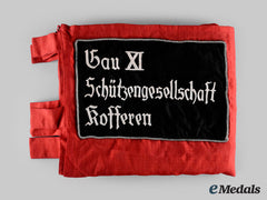 Germany, Nsrl. A Nsrl Gau Xi Kofferen Rifle Club Standard Flag