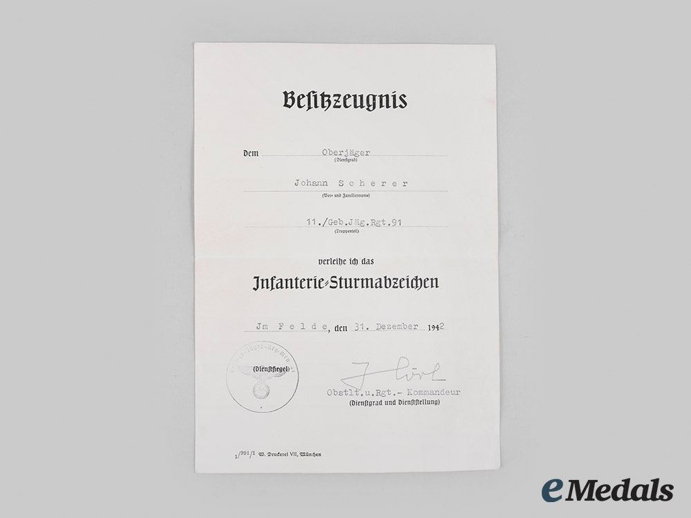 germany,_heer._an_infantry_assault_badge_by_richard_simm&_söhne_with_award_document_m20_00401