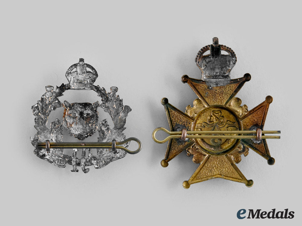 canada,_dominion._two_early_twentieth_century_regimental_cap_badges_m20_00467_1