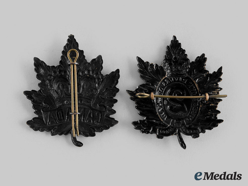 canada,_dominion._two_victorian_era_cap_badges_m20_00476_2