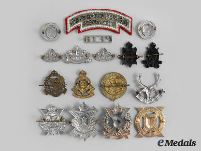canada,_commonwealth._a_lot_of_seventeen_atlantic_provinces_themed_regimental_badges_m20_00485_1