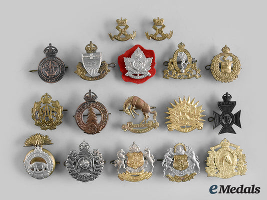 canada,_commonwealth._a_lot_of_seventeen_western_provinces_themed_regimental_badges_m20_00487_1