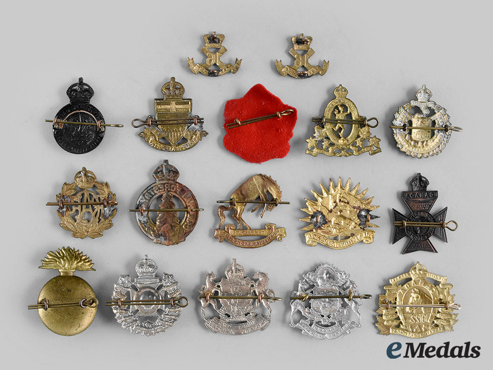 canada,_commonwealth._a_lot_of_seventeen_western_provinces_themed_regimental_badges_m20_00488_1