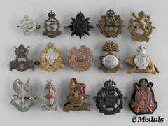 Canada, Commonwealth. A Lot Of Fifteen Quebec Themed Regimental Badges
