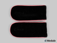 Germany, Heer. A Set Of Heer Panzer Enlisted Personnel Shoulder Straps, Mint