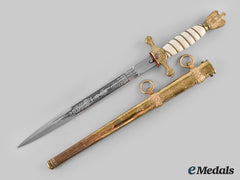 Germany, Kriegsmarine. A Mint Officer’s Dress Dagger, By Weyersberg, Kirschbaum & Cie