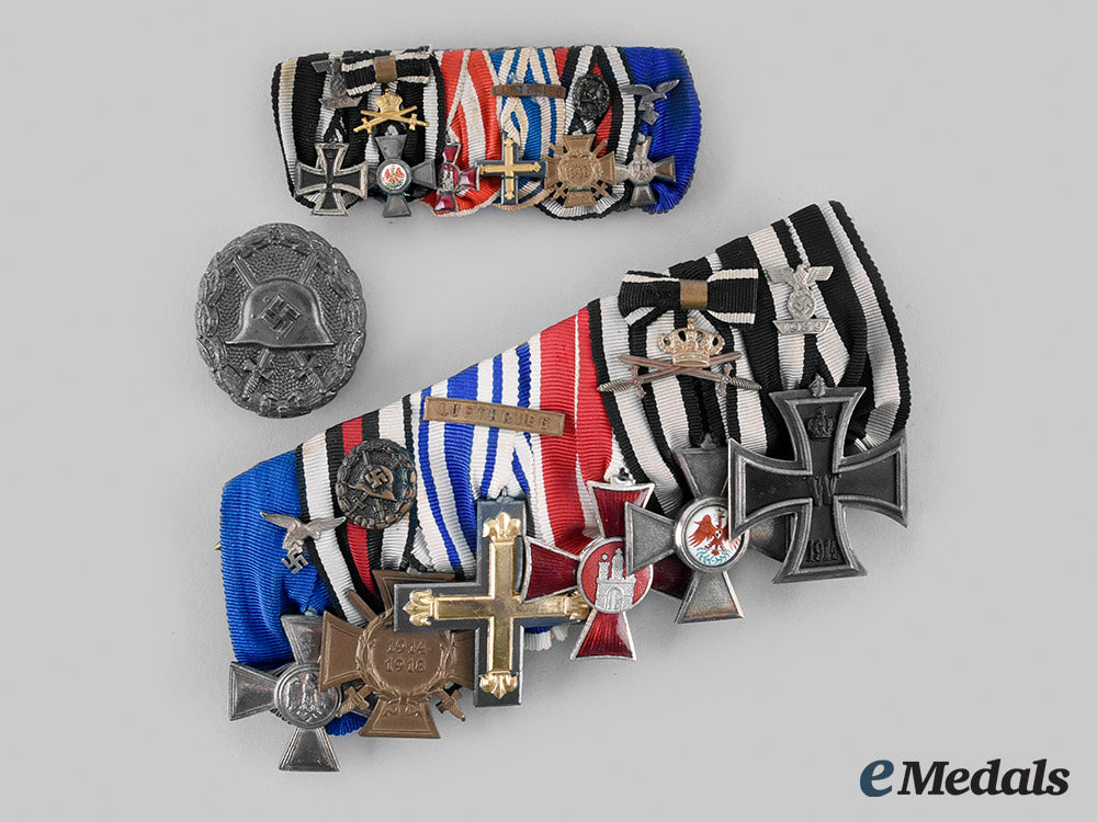 germany,_third_reich._an_extensive_medal_bar_with_first_and_second_world_war_decorations,_with_miniature_m20_01022