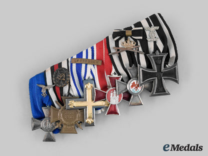 germany,_third_reich._an_extensive_medal_bar_with_first_and_second_world_war_decorations,_with_miniature_m20_01023